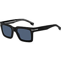 lunettes de soleil Hugo Boss noirs forme Rectangulaire 205947INA51KU