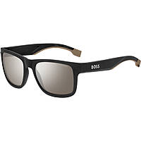 lunettes de soleil Hugo Boss noirs forme Rectangulaire 20607608755ZV