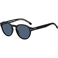 lunettes de soleil Hugo Boss noirs forme Ronde 20597380752KU