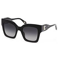 lunettes de soleil Just Cavalli noirs forme Carrée SJC0190700