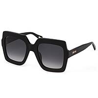 lunettes de soleil Just Cavalli noirs forme Carrée SJC0230700