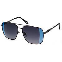 lunettes de soleil Just Cavalli noirs forme Carrée SJC0300584