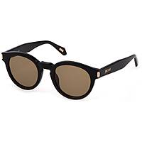 lunettes de soleil Just Cavalli noirs forme Ronde SJC0250700