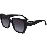 lunettes de soleil Karl Lagerfeld noirs forme Cat Eye 453895219001