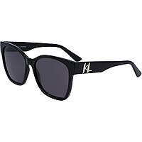 lunettes de soleil Karl Lagerfeld noirs forme Cat Eye KL6087S5517001