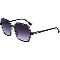 lunettes de soleil Karl Lagerfeld noirs forme Hexagonale KL6083S5617009