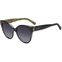 lunettes de soleil Kate Spade New York noirs forme Cat Eye 206540HWJ559O