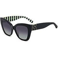 lunettes de soleil Kate Spade New York noirs forme Rectangulaire 20712780754WJ