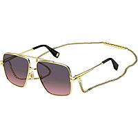 lunettes de soleil Marc Jacobs noirs forme Carrée 206474RHL59M2
