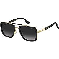 lunettes de soleil Marc Jacobs noirs forme Rectangulaire 205864807559O