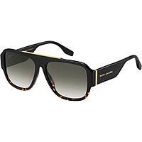 lunettes de soleil Marc Jacobs noirs forme Rectangulaire 206958WR7579K