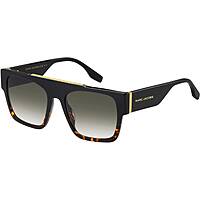 lunettes de soleil Marc Jacobs noirs forme Rectangulaire 206959WR7539K