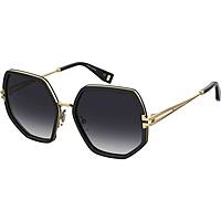 lunettes de soleil Marc Jacobs noirs forme Ronde 2064082M2589O