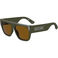 lunettes de soleil Moschino noirs forme Carrée 2069711ED5670