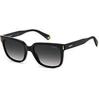 lunettes de soleil Polaroid noirs forme Rectangulaire 20568880754WJ