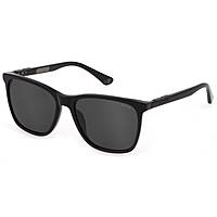 lunettes de soleil Police noirs forme Carrée SPL872N0700
