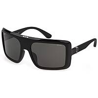 lunettes de soleil Police noirs forme Carrée SPLF6207V4