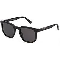 lunettes de soleil Police noirs forme Carrée SPLF880700