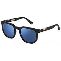 lunettes de soleil Police noirs forme Carrée SPLF88703B