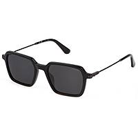 lunettes de soleil Police noirs forme Carrée SPLL10700P