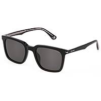 lunettes de soleil Police noirs forme Carrée SPLL8052700P