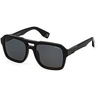 lunettes de soleil Police noirs forme Carrée SPLN65550700