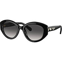 lunettes de soleil Swarovski noirs forme Papillon 5679527