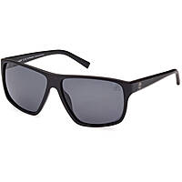 lunettes de soleil Timberland noirs forme Carrée TB92956102D