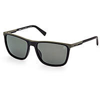 lunettes de soleil Timberland noirs forme Carrée TB93025902R