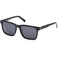 lunettes de soleil Timberland noirs forme Carrée TB93065601D