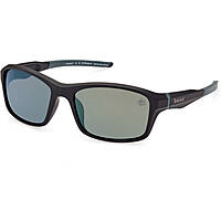 lunettes de soleil Timberland noirs forme Rectangulaire TB92935802R
