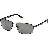 lunettes de soleil Timberland noirs forme Rectangulaire TB93006202R