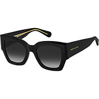 lunettes de soleil Tommy Hilfiger noirs forme Carrée 204387807519O