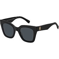 lunettes de soleil Tommy Hilfiger noirs forme Carrée 20630480750IR