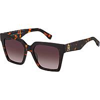 lunettes de soleil Tommy Hilfiger noirs forme Carrée 20677108653HA