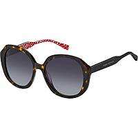 lunettes de soleil Tommy Hilfiger noirs forme Papillon 206754086549O