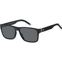 lunettes de soleil Tommy Hilfiger noirs forme Rectangulaire 20279708A56IR