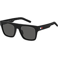 lunettes de soleil Tommy Hilfiger noirs forme Rectangulaire 20581200352M9