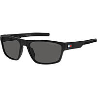 lunettes de soleil Tommy Hilfiger noirs forme Rectangulaire 20581400360M9