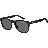 lunettes de soleil Tommy Hilfiger noirs forme Rectangulaire 20628600354M9