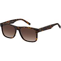lunettes de soleil Tommy Hilfiger noirs forme Rectangulaire 20675108657HA