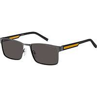 lunettes de soleil Tommy Hilfiger noirs forme Rectangulaire 206908SVK57IR