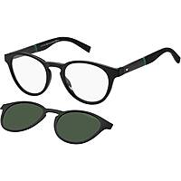 lunettes de soleil Tommy Hilfiger noirs forme Ronde 20475080750UC