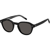lunettes de soleil Tommy Hilfiger noirs forme Ronde 20581980749IR