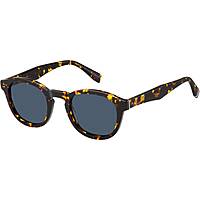 lunettes de soleil Tommy Hilfiger noirs forme Ronde 20631908649KU