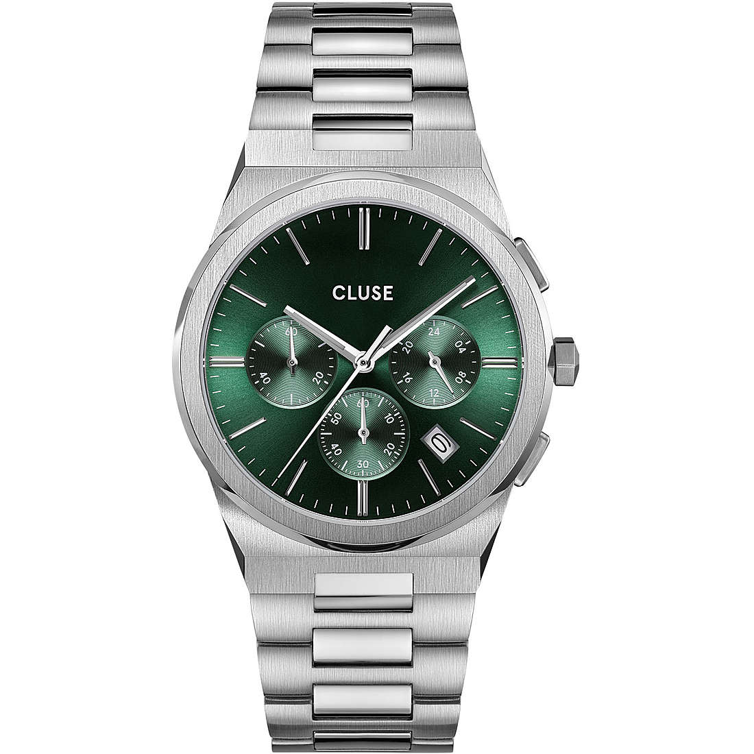 montre chronographe homme Cluse Vigoureux CW20803
