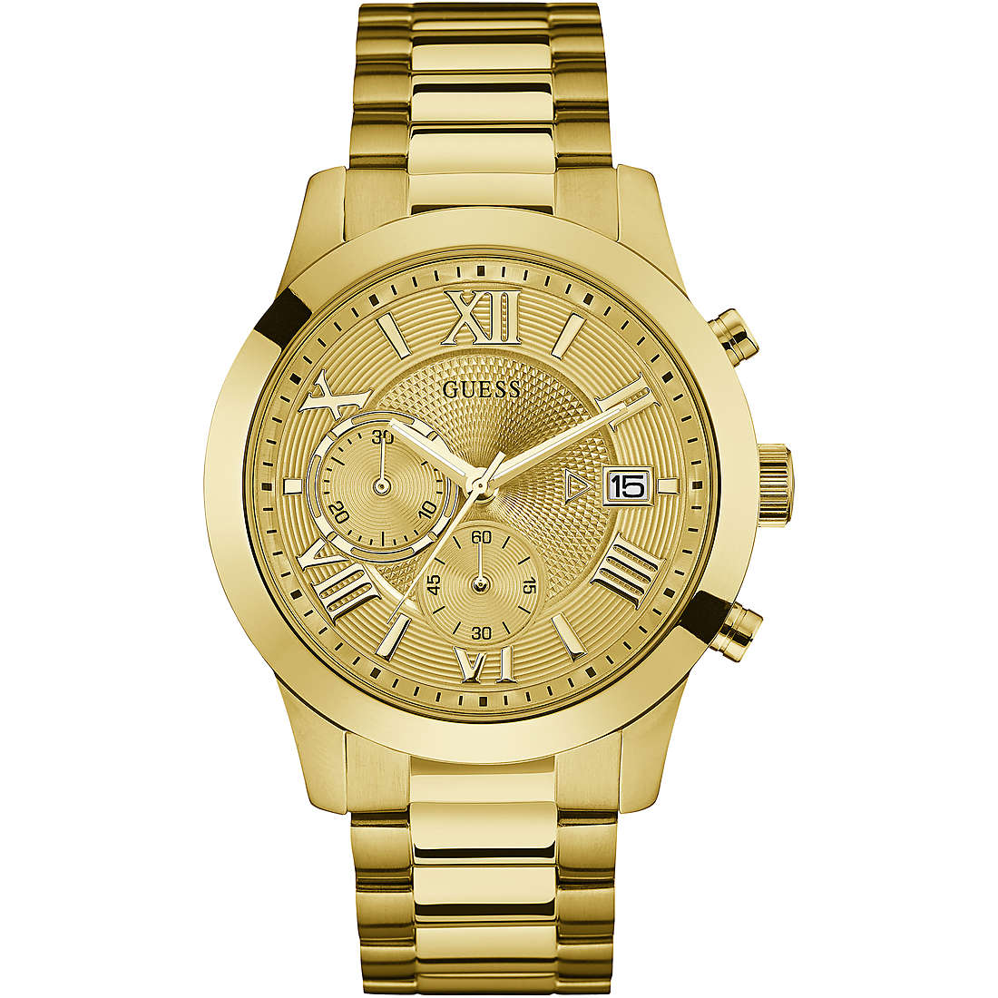 montre chronographe homme Guess W0668G4