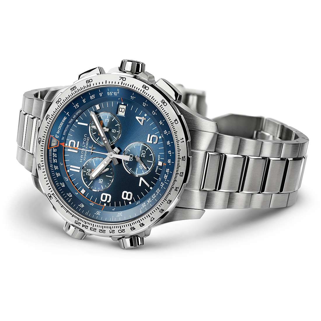 montre chronographe homme Hamilton Khaki Aviation H77922141