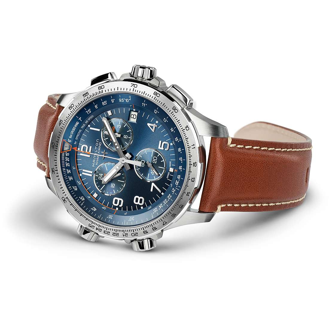montre chronographe homme Hamilton Khaki Aviation H77922541