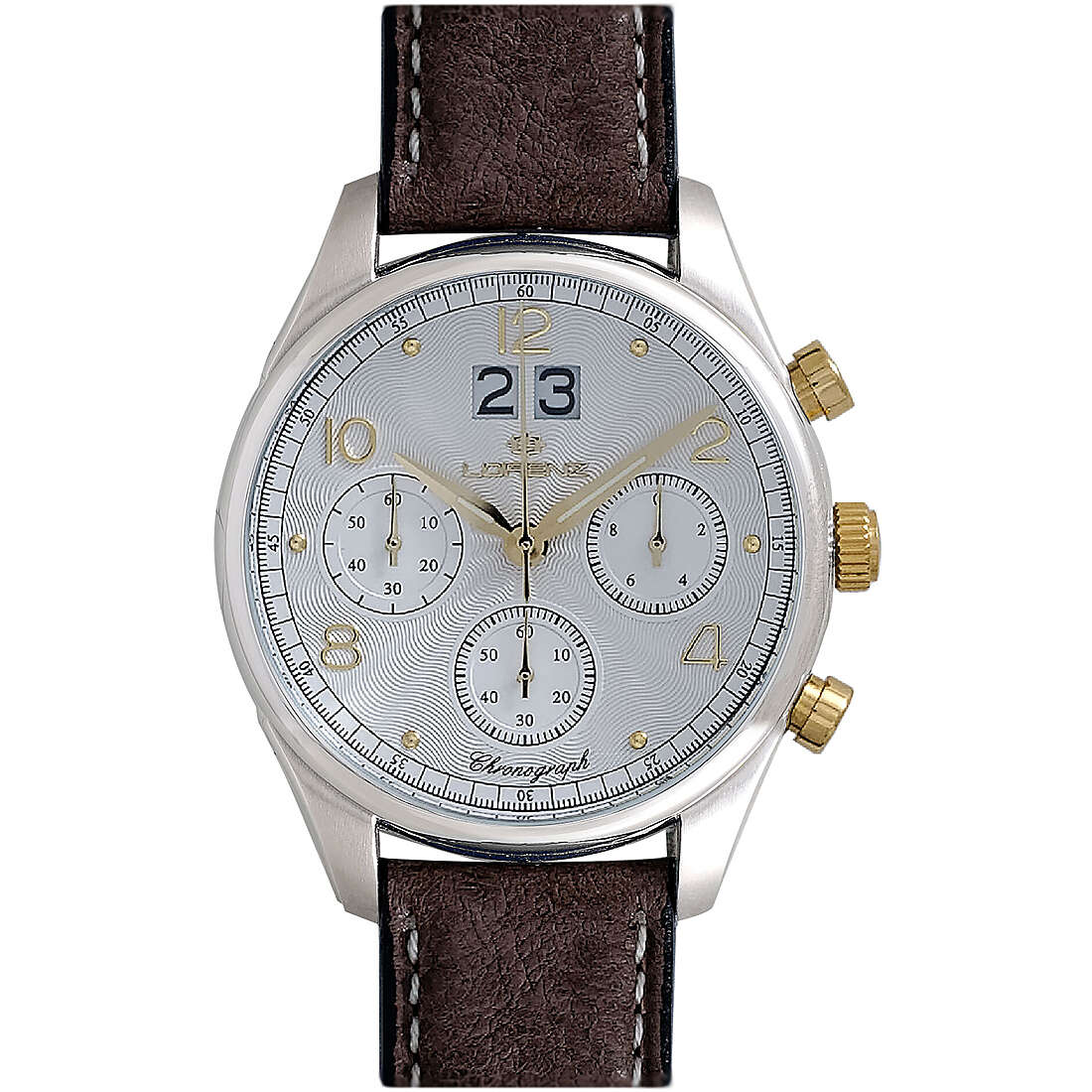 montre chronographe homme Lorenz 1934 030215AA